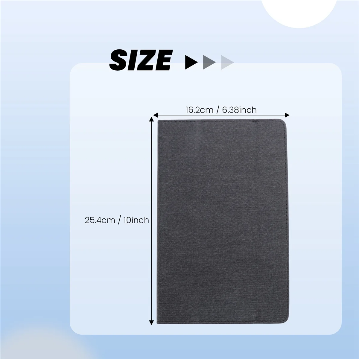 Capa para tablet B17B para ALLDOCUBE IPlay40 Tablet 10,4 polegadas Capa de couro PU Capa flip para CUBE IPlay 40 (preto)