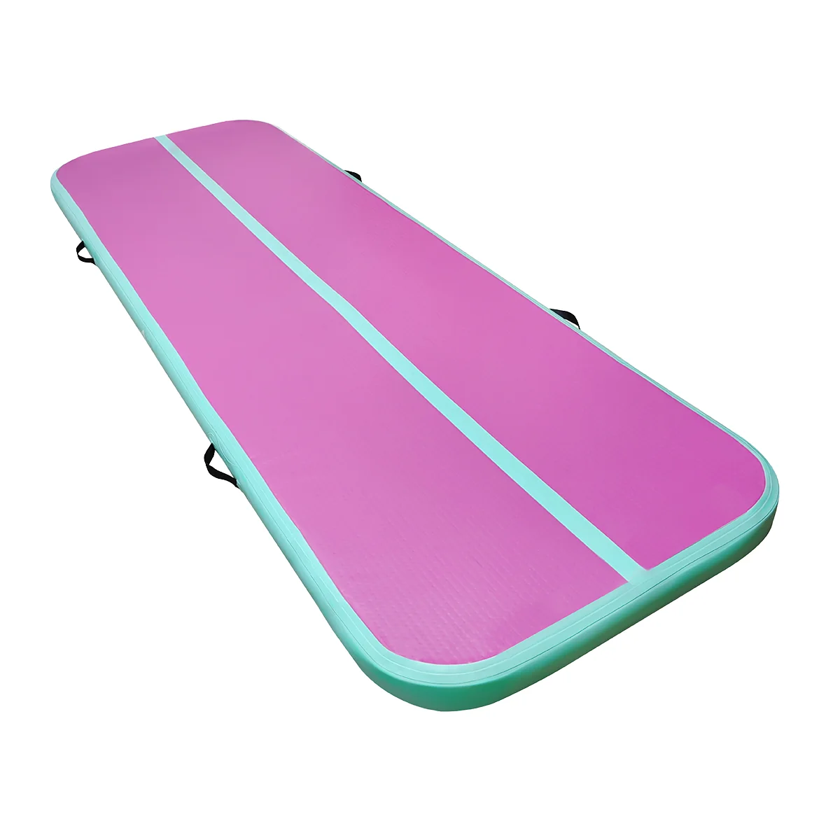 Soft Landing Inflatable Gym Mat Superior Rebound Experience for Home Gymnastics Tumbling Practice