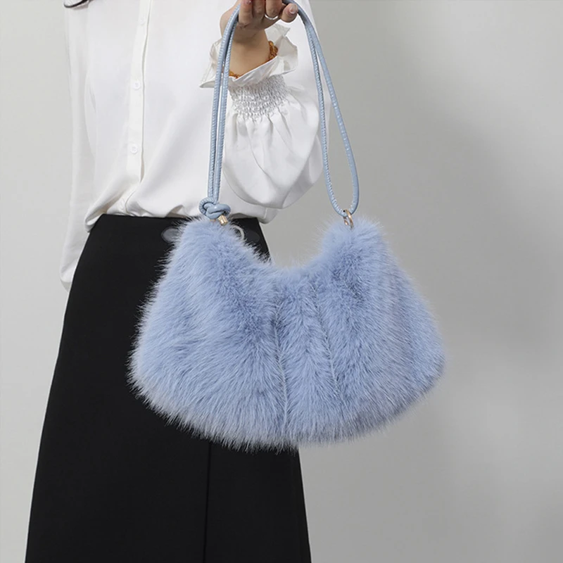 Thumbnail 4 - #26 Faux Fur Shoulder Bags Deals & Discounts