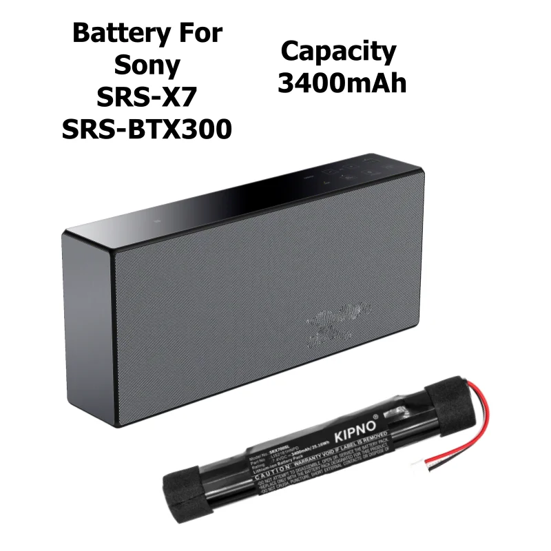 

KIPNO Speaker Battery 7.4V/3400mAh LIS2181HNPD for Sony SRS-BTX300,SRS-X7,SRSX7