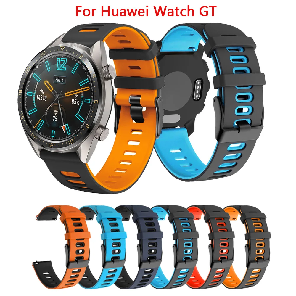 22mm Easy Fit Straps For Huawei Watch GT 2e GT2 46mm GT 2 Pro 46mm 3 Pro Watchband Silicone Bracelet Honor Watch Magic 2 46mm GT