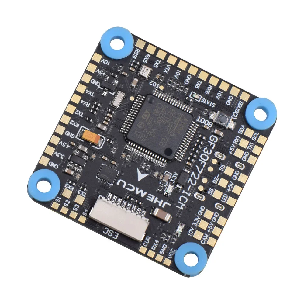 Jhemcu GF30F722-ICM f722 baro osd 5v 10v dual bec flug controller 3-8s 30x30mm für fpv freestyle hd drohnen diy teile