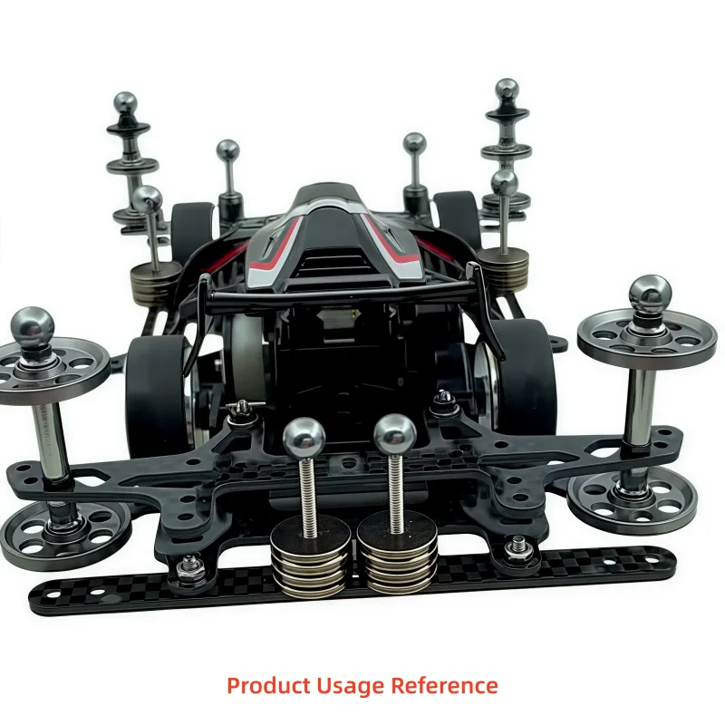 1SET Tamiya Four-Wheel Drive Vehicle VZ Chassis Modification Kit - Advanced Off-Road Lightweight Upgrade Accessories DIY 4WD - view 3