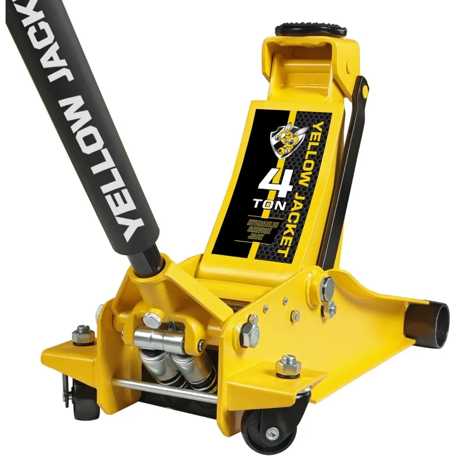 

Low Profile Floor Jack with Dual Pumps Quickly Lift Hydraulic Car Jack with Pad 4 Ton 8 800 lb Capacity