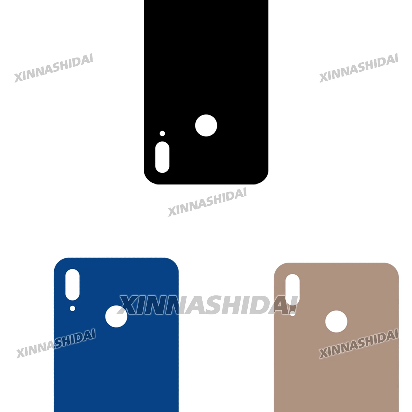 High Quality Battery Cover Housing For Huawei P20 Lite Back Glass Chassis Door Cover Replacement Parts