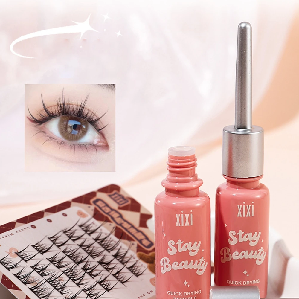 Secagem rápida Forte Falso Eye Lash Extension Glue, Mink Cílios Adesivo, Suave e Não Irritante, Baixo Cheiro, 1Pc