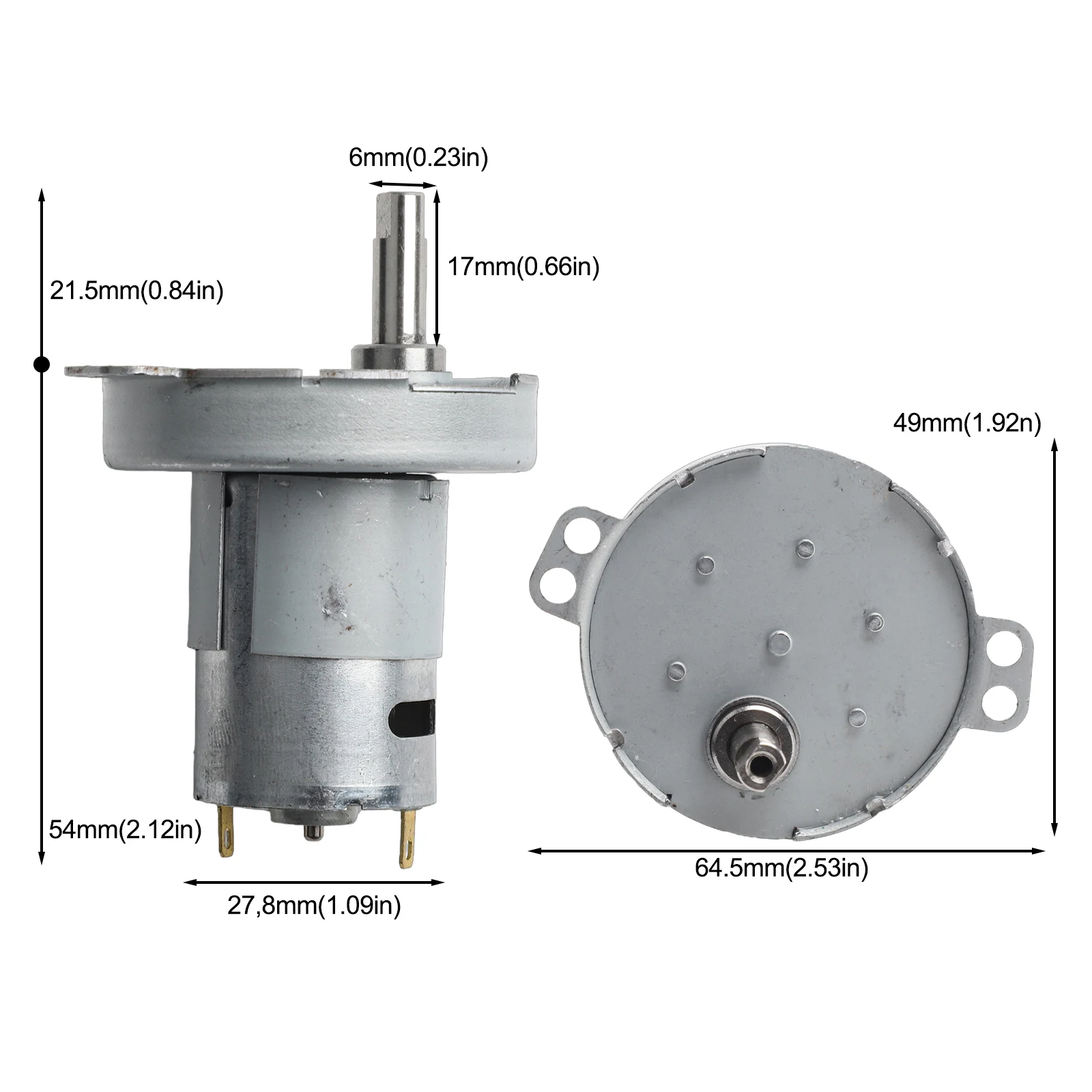 For Pet Feeder For Folding Washer Simple Washing Motor JS50/280 Washer Motor For Limited Space Durable And Wear-resistant