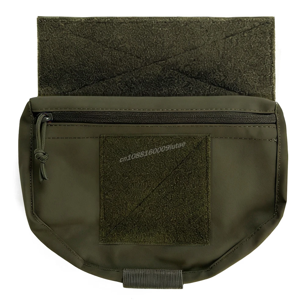 Tactical Vest Fanny Pack FCPC V5 Belly Bag Plate Carriers Pocket Chest Rig Drop Pouch Hook Loop
