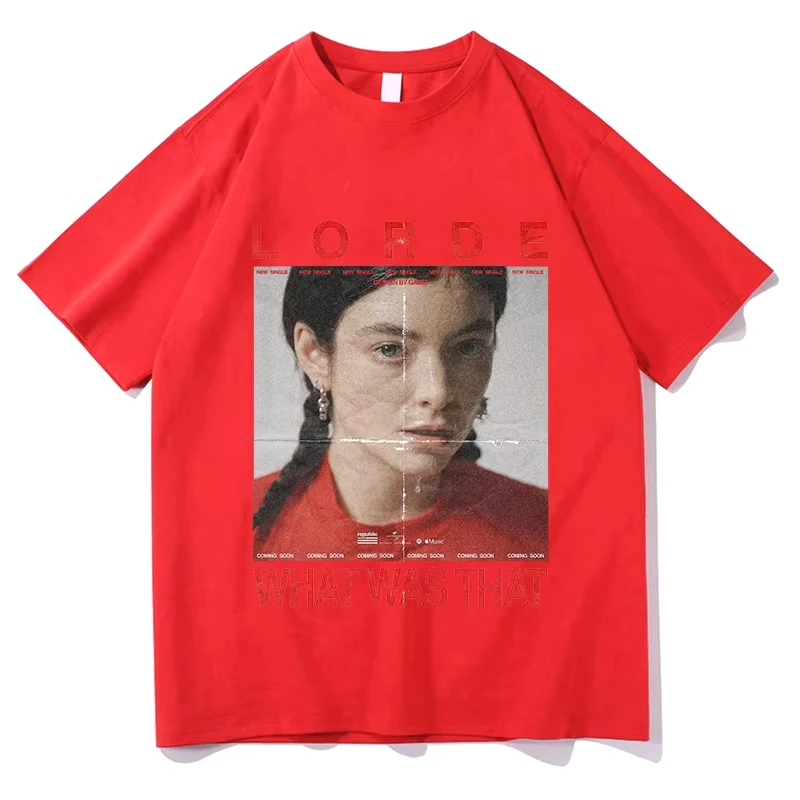 لورد ماذا كان هذا تي شيرت جديد تي شيرت مطبوع عليه رسومات تي شيرت قصير الأكمام من القطن الخالص تي شيرت رجالي هيب هوب ملابس الشارع الشهير ملابس صيفية للرجال #6