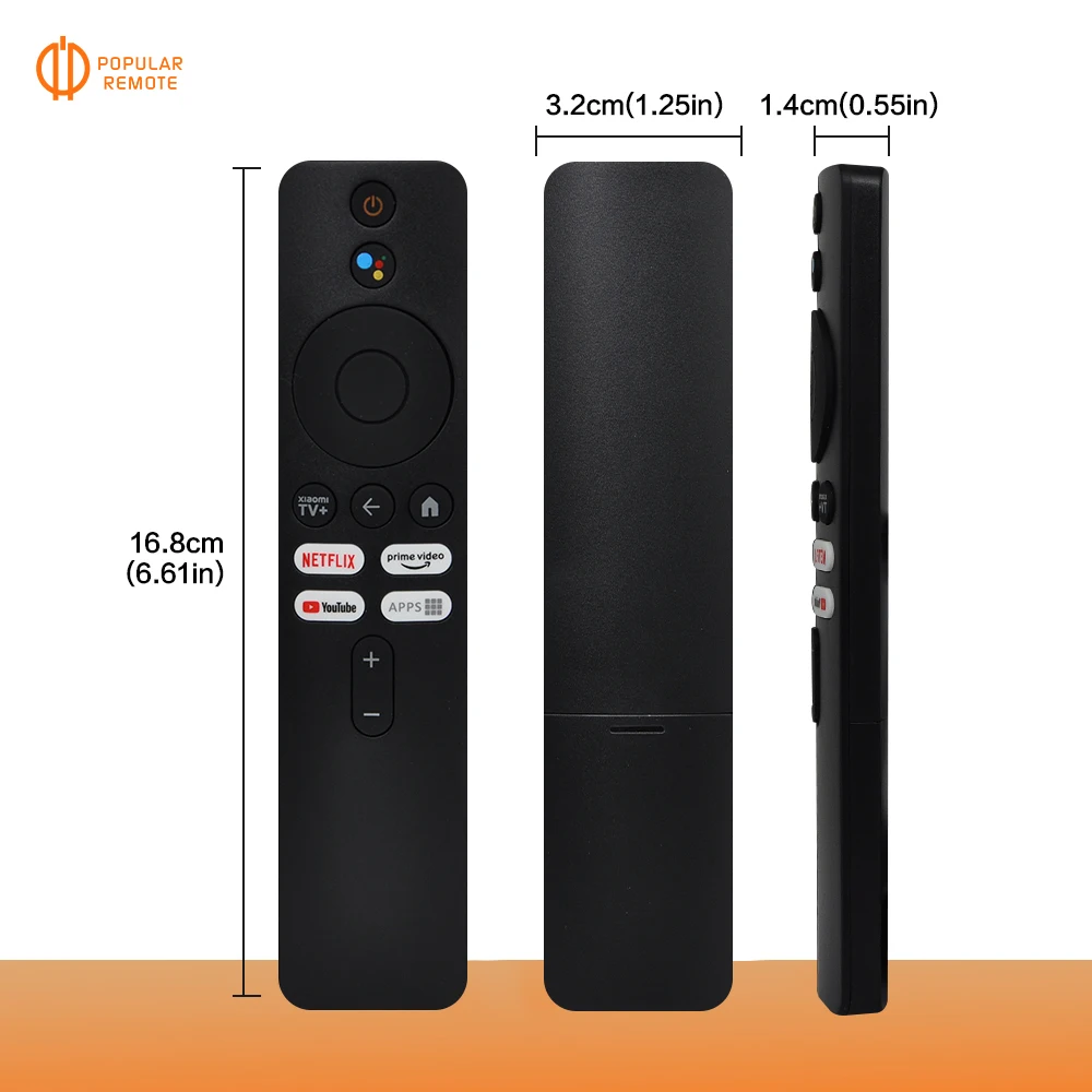 جهاز التحكم عن بعد الصوتي XMRM-M6 لـ Xiaomi mi 2nd Gen Box ينطبق على TV Box S (الجيل الثاني) 4K Ultra HD Streaming Media Player