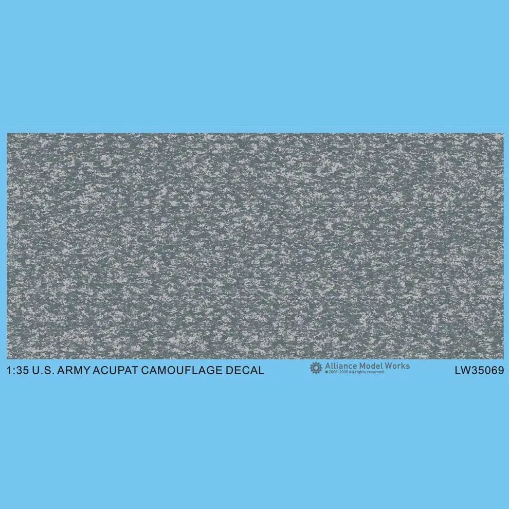 AM-WORKS LW35069 1/35 US ARMY ACUPAT Camouflage Decal