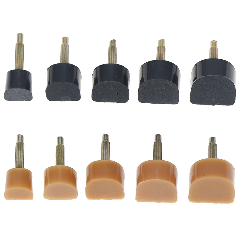 10pcs High Heel Repair Tips Pins For Women Shoes High Heel Tips Taps Dowel Lifts Replacement Heel Stoppers Protect