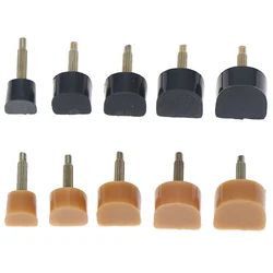 10pcs High Heel Repair Tips Pins For Women Shoes High Heel Tips Taps Dowel Lifts Replacement Heel Stoppers Protect