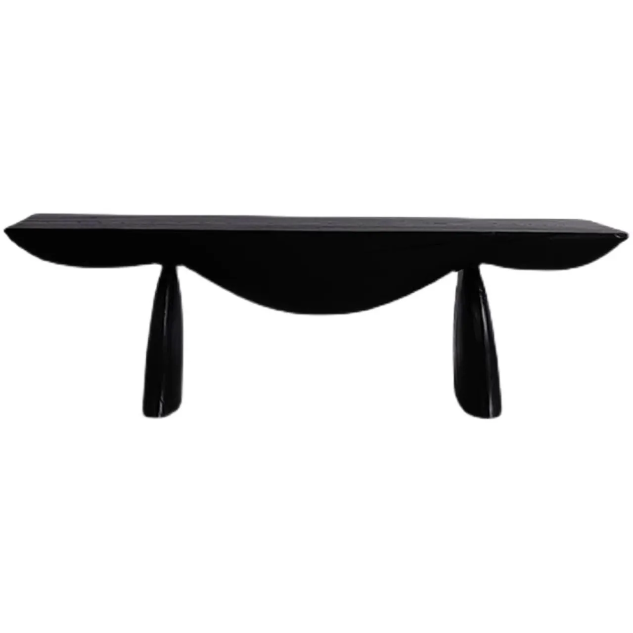 

Carbonized, solid wood, bench, designer, living room, home, creative, homestay