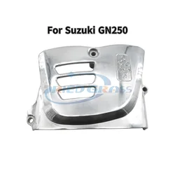 Motorcycle Sprocket Chain Cover for Suzuki GN250 250cc GN WJ 250 Aluminum Cover Small Chain Side Cover