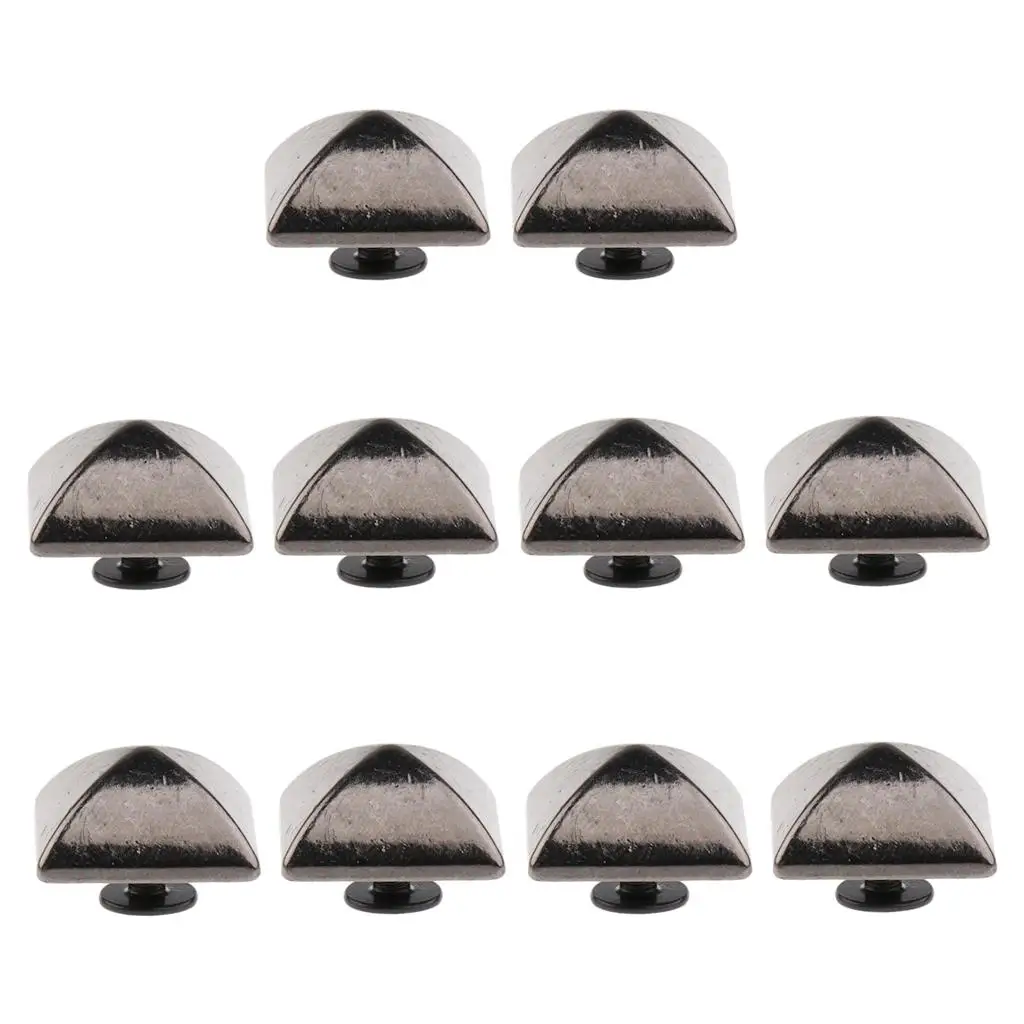 Decorative Square Pyramid Rivet Metal Spikes Studs for Leather Craft DIY Belts Shoes Bags Clothes
