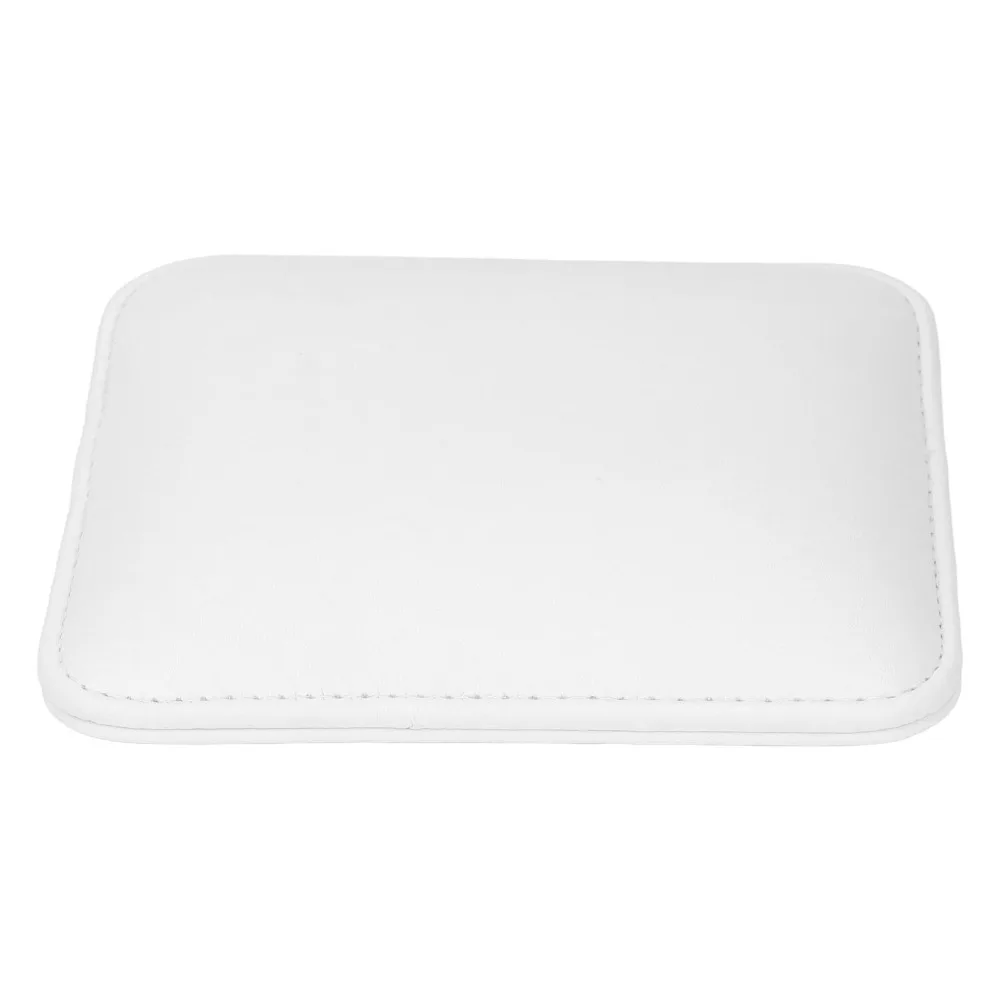 PU Leather Manicure Elbow Pad Elastic Soft Comfortable Nail Art Rest Pad White Nail Elbow Rest Salon Manicure Use
