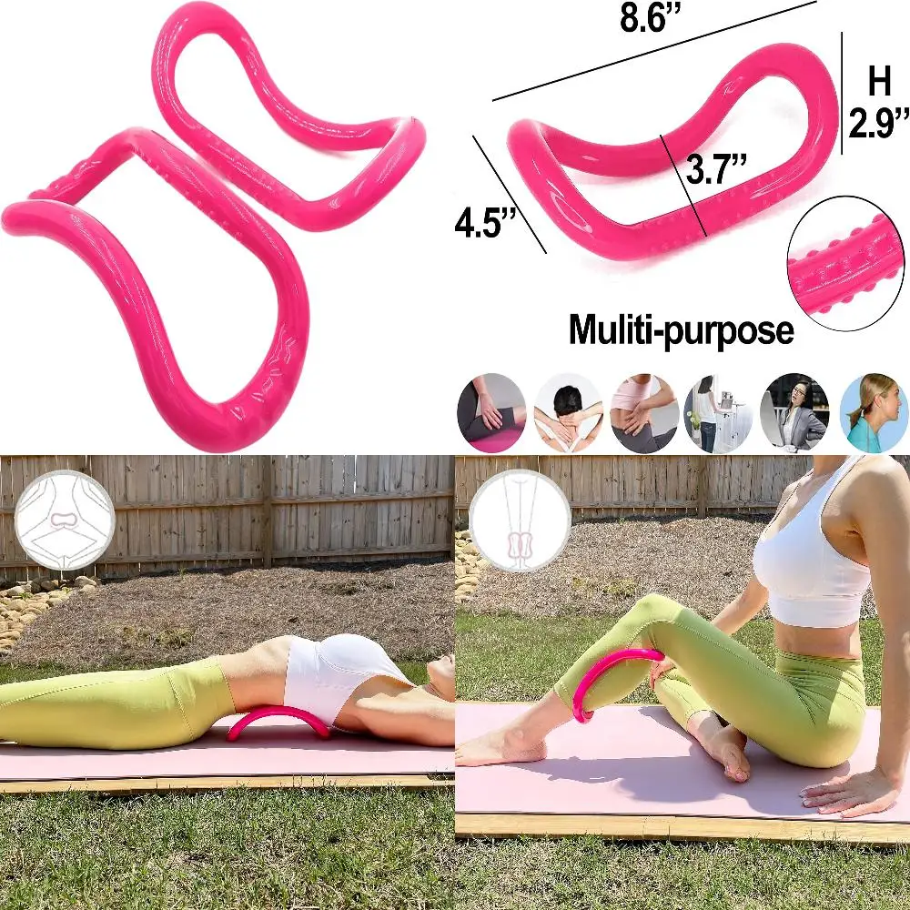 

Enhanced Premium 2-Pack Ultimate Pilates and Yoga Ring Set for Full-Body Workouts - Achieve Superior Quality Performance and Int