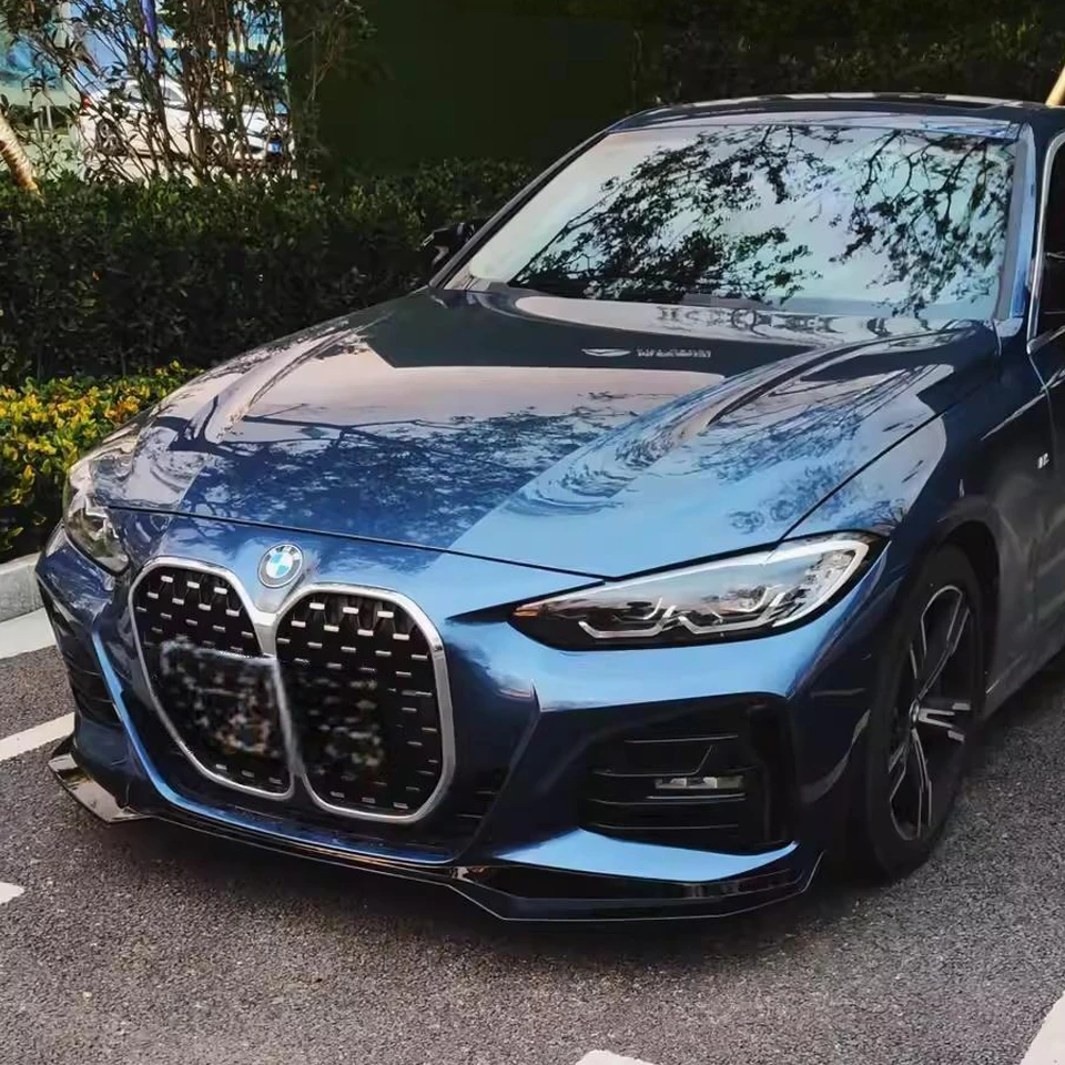 

Для BMW G22 G23 2-дверных моделей M440i M440d 430d 430i 2020-2024+ — Комплект для тюнинга: передний бампер, сплиттер, диффузор, накладки-канарды