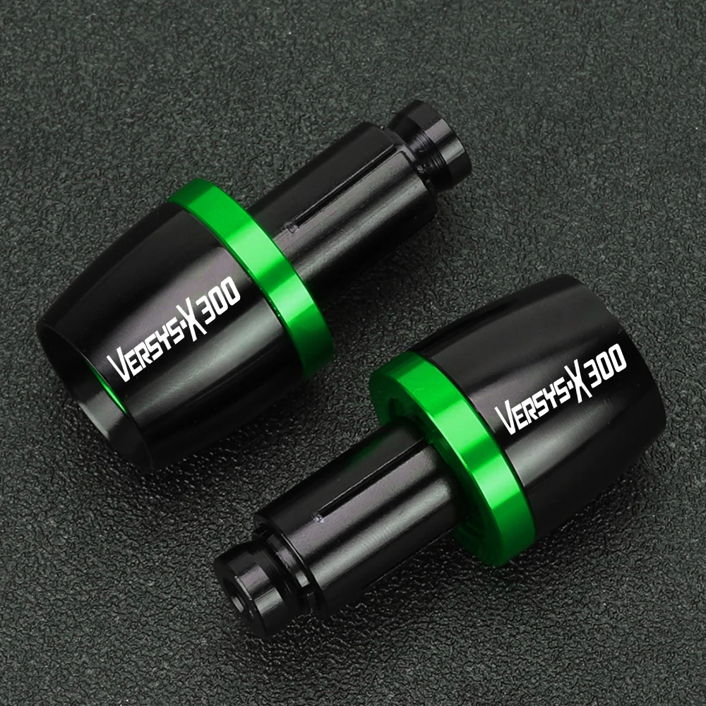 For Kawasaki VERSYS~X300 VERSYS X300 2017~2024 2018 2019 2020 Motorcycle Accessories Handlebar Grips End Handle Bar Cap End Plug