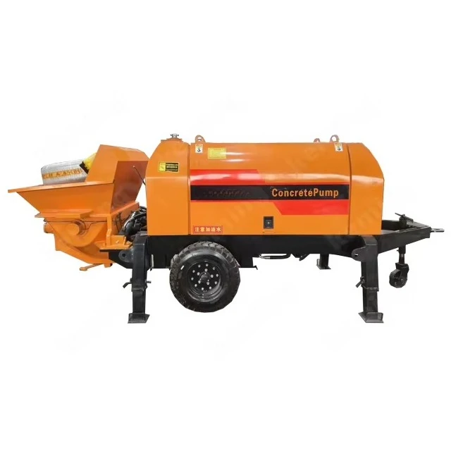 Factory Concrete Pump Concrete Conveyor Construction Concrete Vertical Conveying Pumps with Steel Pipes