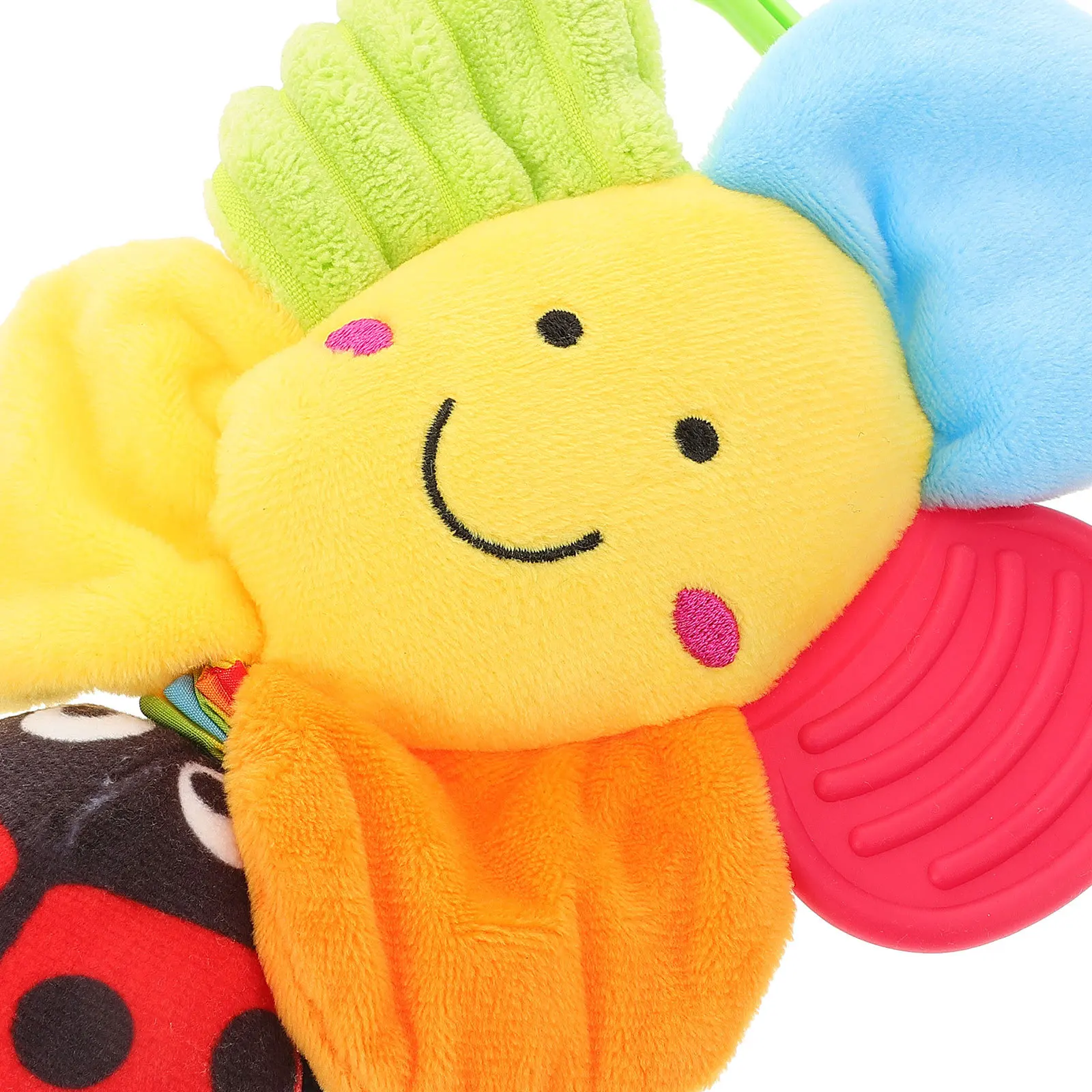 ของเล่นดนตรีแบบแขวนสำหรับเด็กทารก รูปดอกไม้ ดึงเชือกได้ น่ารัก ใช้ได้กับรถเข็นเด็ก เตียงเด็ก ช่วยเสริมพัฒนาการ สนุก สีสันสดใส