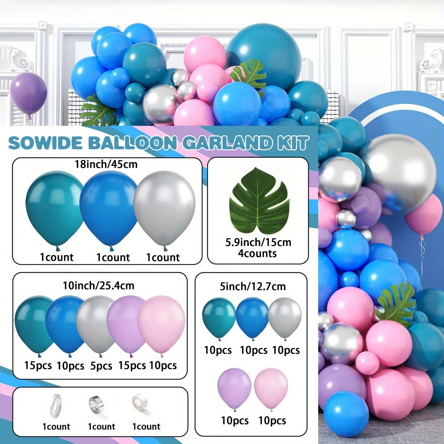 Thumbnail 2 - #28 Latest Balloon Decoration Kits Offers