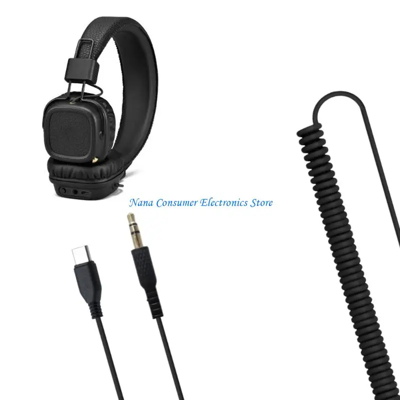 G7NE Flexible Type C To 3.5mm Cable Perfect For 1000XM1/2/3/4/5 for Travel Use