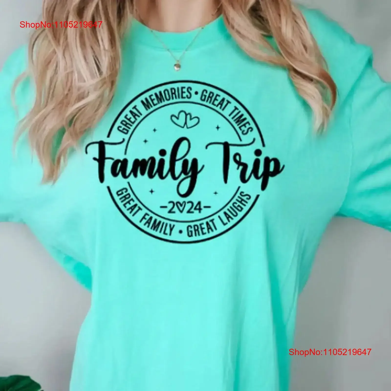 T Shirt Family Trip Great memories times laughs vacation tee YOU CHOOSE Color Size mens womens unisex vintage Washed Soft