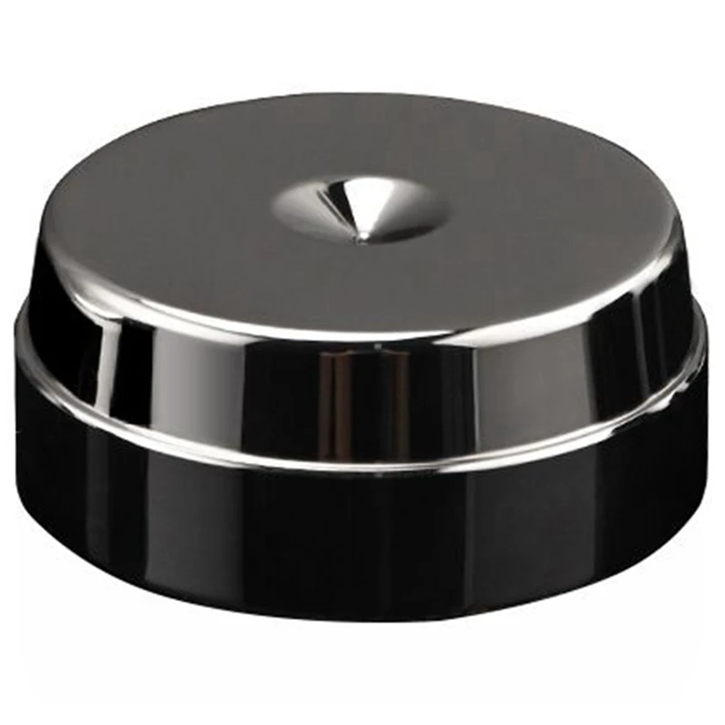 Stainless Steel Speakers Spikes Feet NonSlip Rubber Base Damping Pad for Superior Sound Clarity 50mmx20mm-A86Z