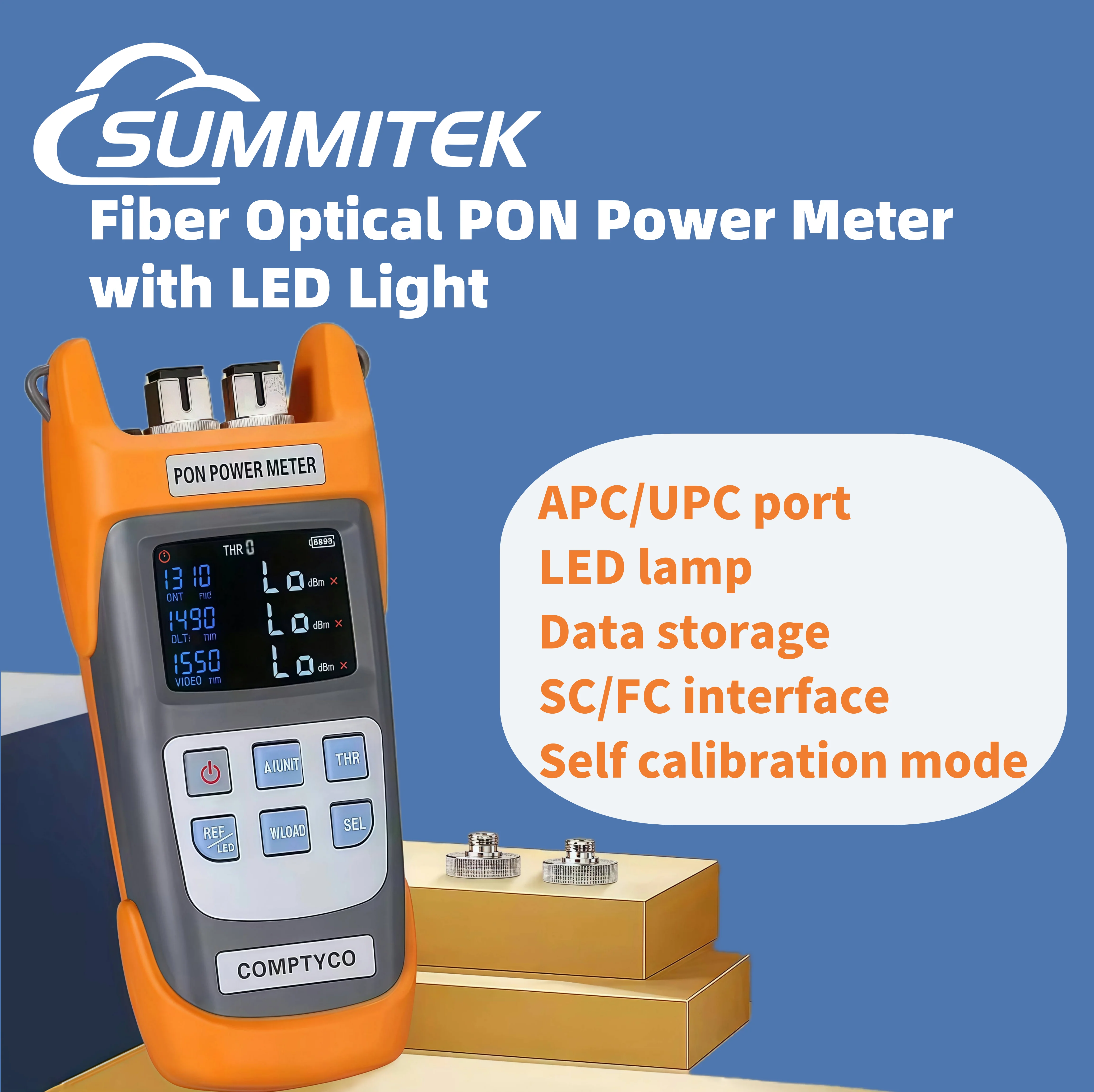 comptyco-aua-330a-330u-fibra-ottica-pon-misuratore-di-potenza-tester-in-fibra-ottica-opm-con-illuminazione-a-led-ricaricabile-porta-apc-upc