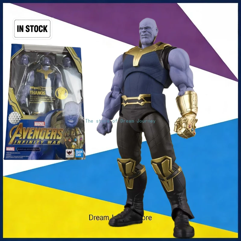 

Original Bandai S.H.Figuarts Thanos Action Figure from Avengers: Infinity War Stock Anime Series Model Toy