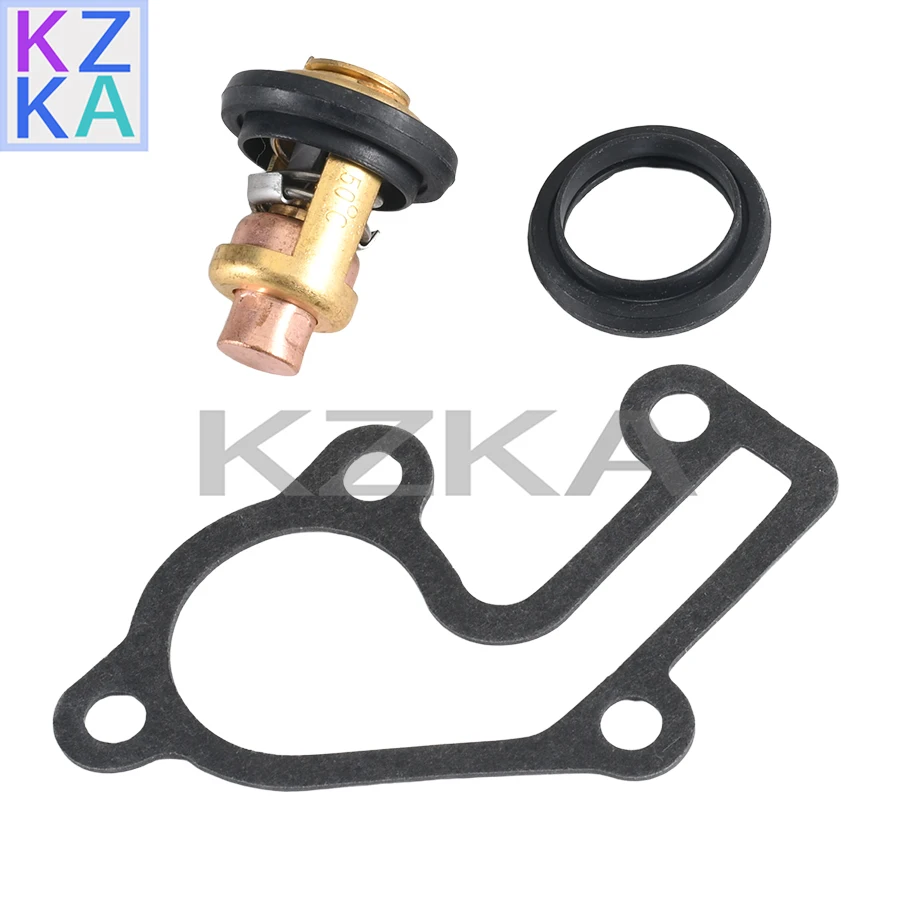 

6E5-12411-20 682-12414-A1 50 ℃ 122 ℉ Термостат с прокладкой для подвесных моторов Yamaha 9.9 15 л.с. 9.9MSH 15MSH 6E5-12411, замена запчастей