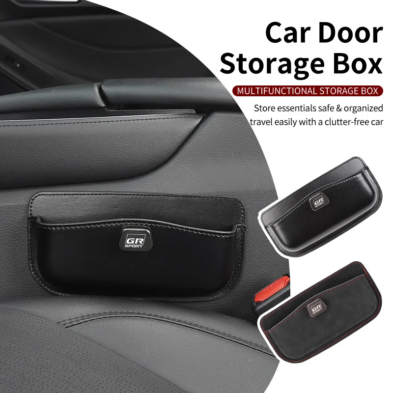 

Car Seatback Storage Box Seam Case Door Clutter Organizer Accessories For Toyota Crown GR Corolla YARIS L Auris C-HR Hilux Vios