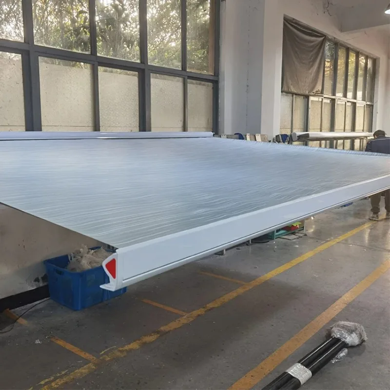 أفضل بيع 1.5*1 متر مقاوم للماء بولي كلوريد الفينيل في الهواء الطلق المظلة القماش متنقل قافلة مقطورة RV المظلة للبيع #2