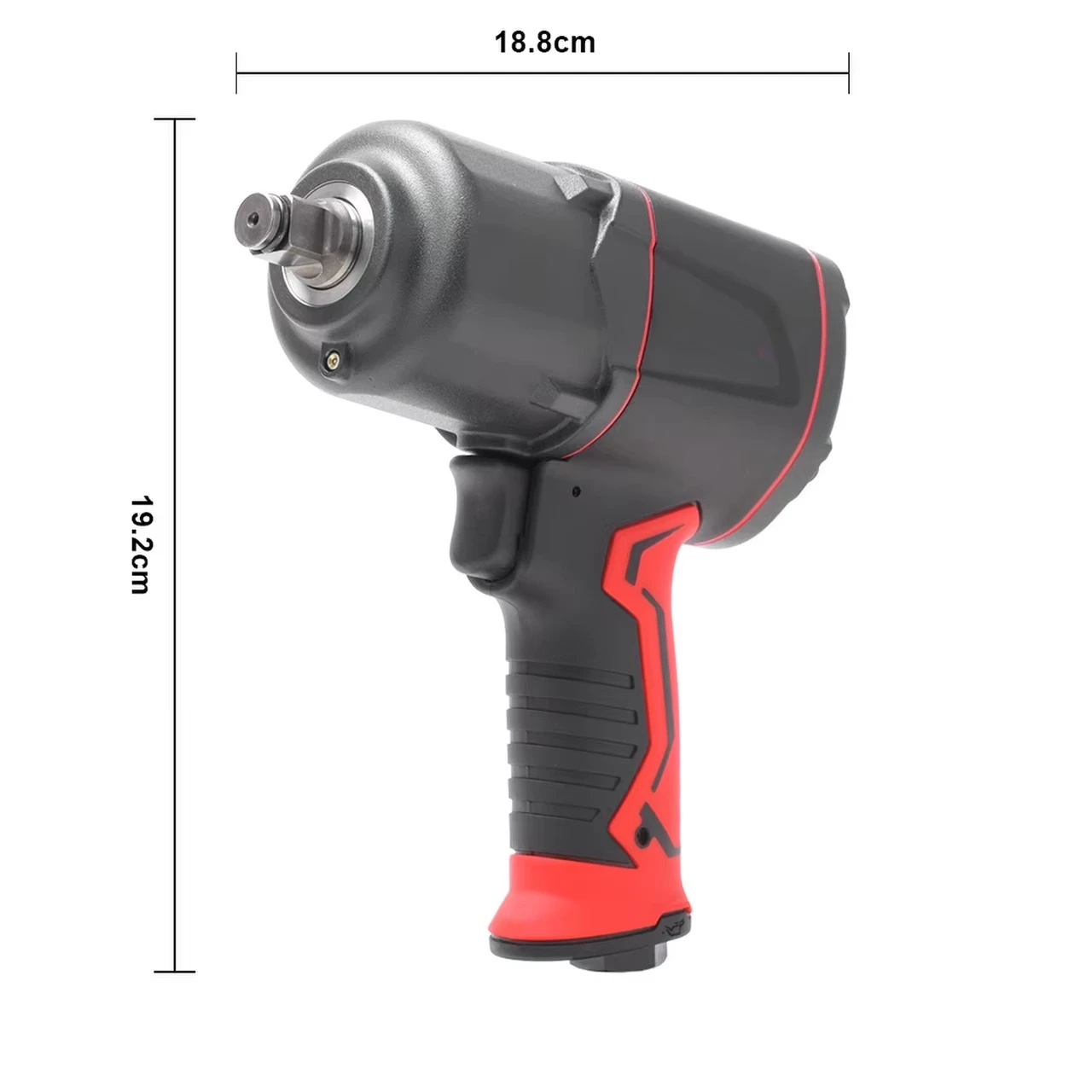 A315 New Trend Light Quick Reliable 1/2 Air Tools Pneumatic Heavy Duty Impact Gun Wrench with Twin Hammer Mechanism
