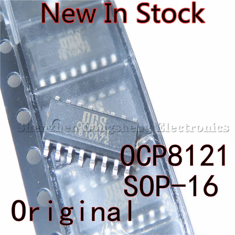 

10PCS/LOT Original OCP8121 SOP-16 SMD LCD power backlight management chip New In Stock