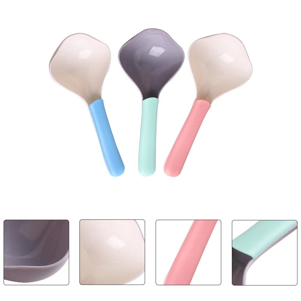 

3pcs Pet Food Scoop Cat Dog Shovel ABS Plastic Spoon Deep Grain Storage Tool Multifunction Pet Supplies Green