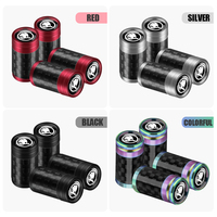 4Pcs Car Metal Wheel Tire Valve Stem Air Caps Auto Refit for Skoda S VII VRS Octavia Rapid Scala Fabia Superb Karop Kamiq Kodiaq