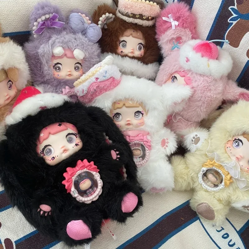 

Nommi Genuine Sweetheart Plush Series Blind Box Doll Girl Cute Pink Gift Desktop Decoration Bed Decoration Holiday Surprise