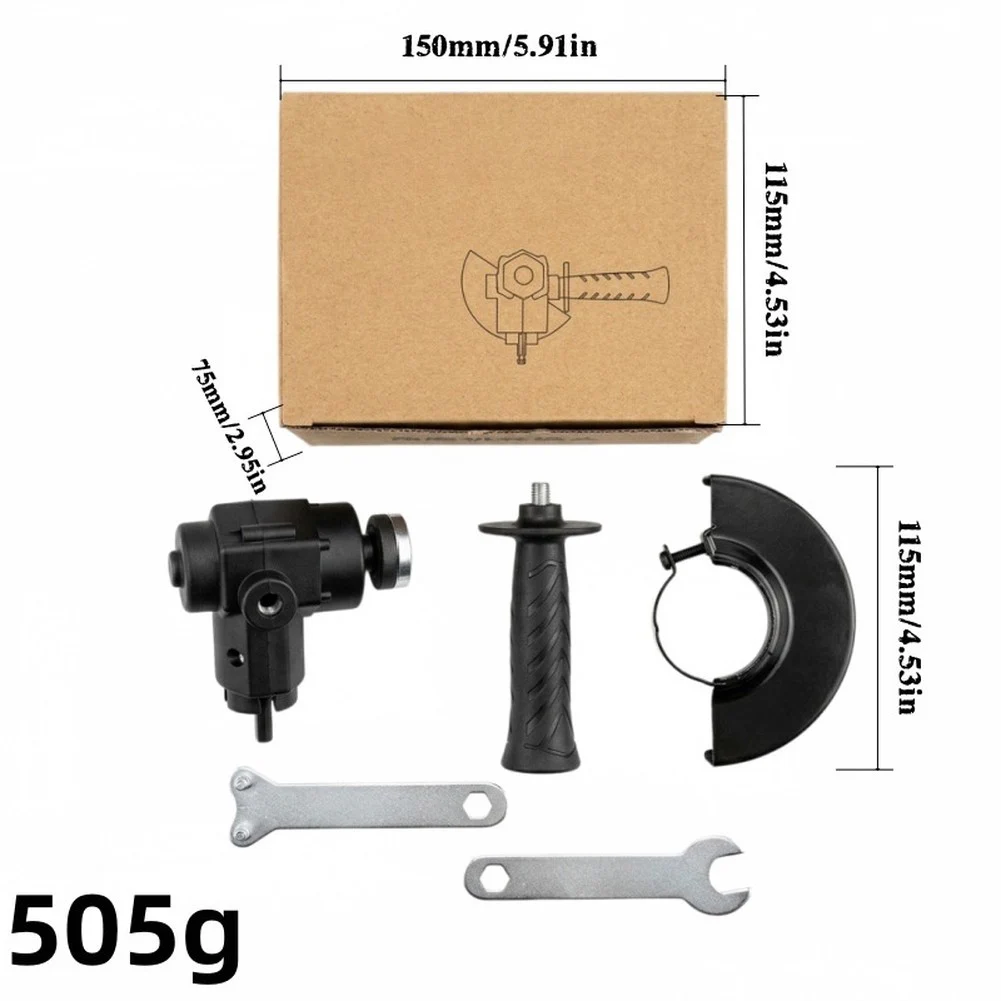 Angle Grinder Attachment For Electric Drill Conversion Kit Cutting Polishing Machine Adapter Metal Wood Working Power Tools
