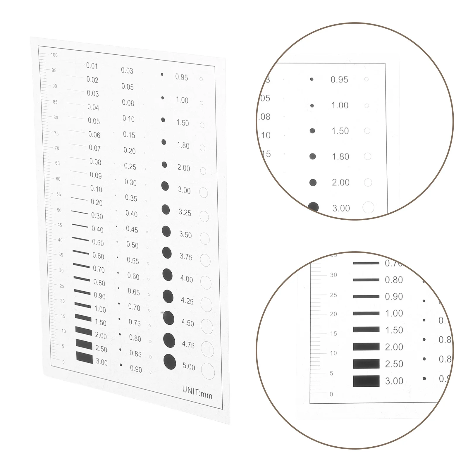 

Versatile High Precision Flaw Detection Gauge Line Width Defect Measure Tool for Classroom Home Use