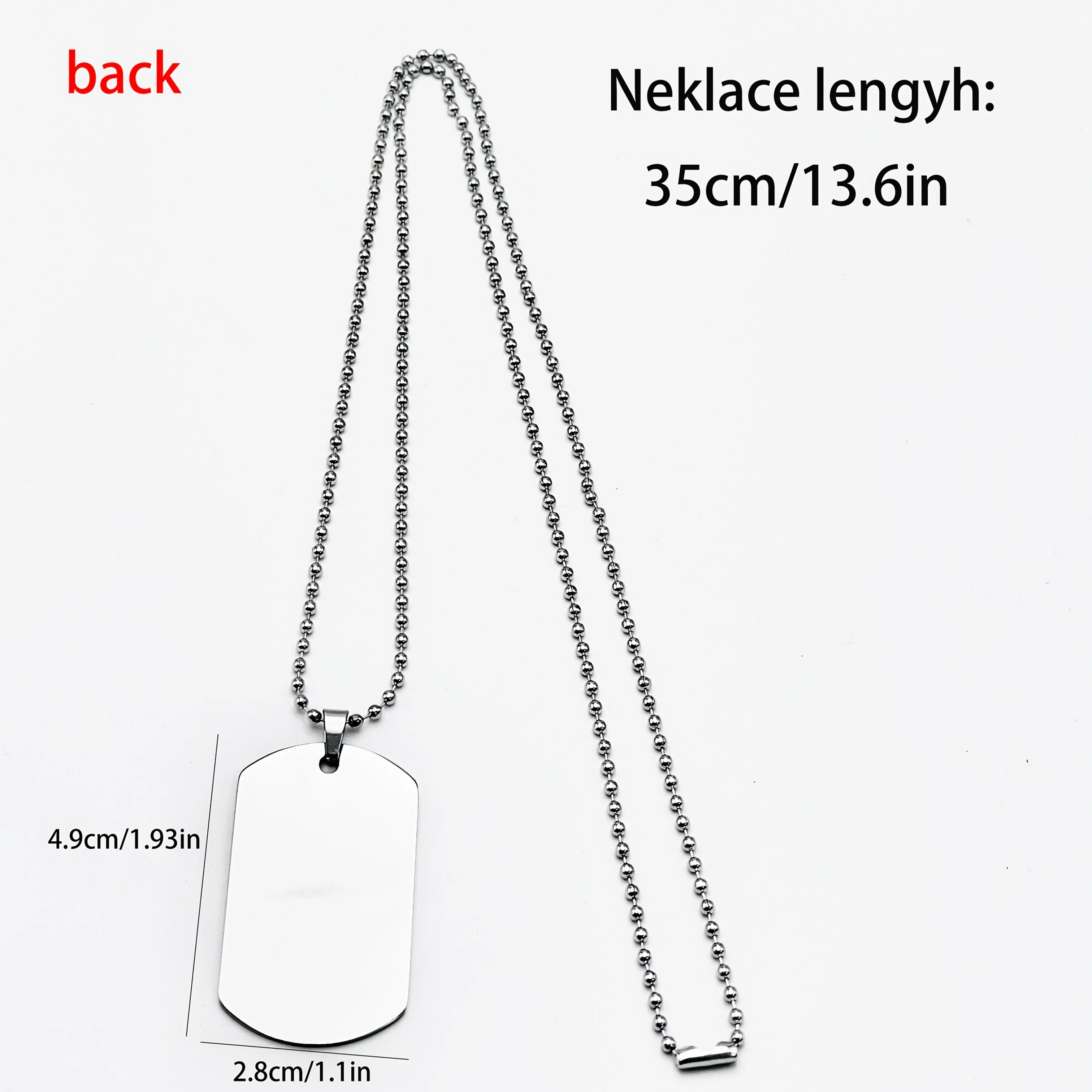 قلادة CR7 من الفولاذ المقاوم للصدأ - قلادة بنمط رياضي، تصميم مقاس 7، هدية مثالية لمحبي كرة القدم #6