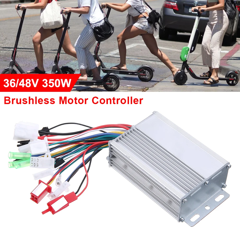 

Electric Bike Brushless Motor Controller DC 36V/48V 350W Electric Bicycle Accessories for Electric Bicycle E-bike Scooter