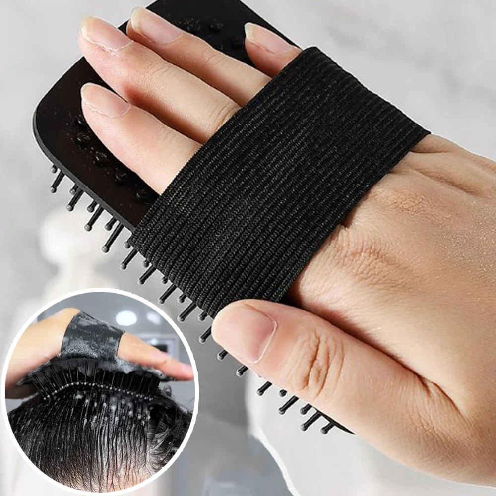 Gentle Head Massage Comb Strap-on Shampoo Bath Massage Air Cushion Combs Reduce Hair Loss Shower Brushes Portable Styling Tools