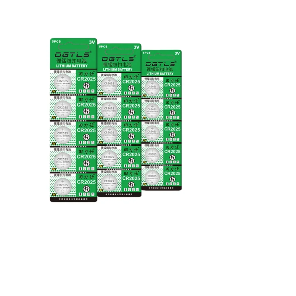 5/50 PCS BR2025 CR2025 3V  Lithium Battery KCR2025 DL2025 for Car Remote Keys Portable Electronic Products Calculators