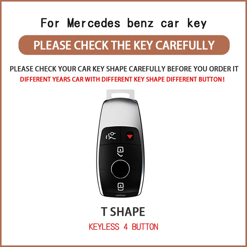 Tpu Car Remote Key Case Cover Shell Fob for Mercedes Benz A220 E63S AMG E Class GLE 350 4MATIC E300 E400 E43 W213 2019 2020 2021