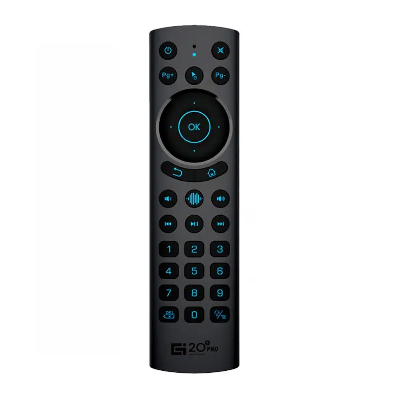 G20S PRO Pilot zdalnego sterowania z podświetleniem głosowym Bezprzewodowy żyroskop Air Mouse 2.4G G20BTS Plus BT5.0 Gyro do kontrolera X96 H96 MAX TV BOX — zdjęcie 2