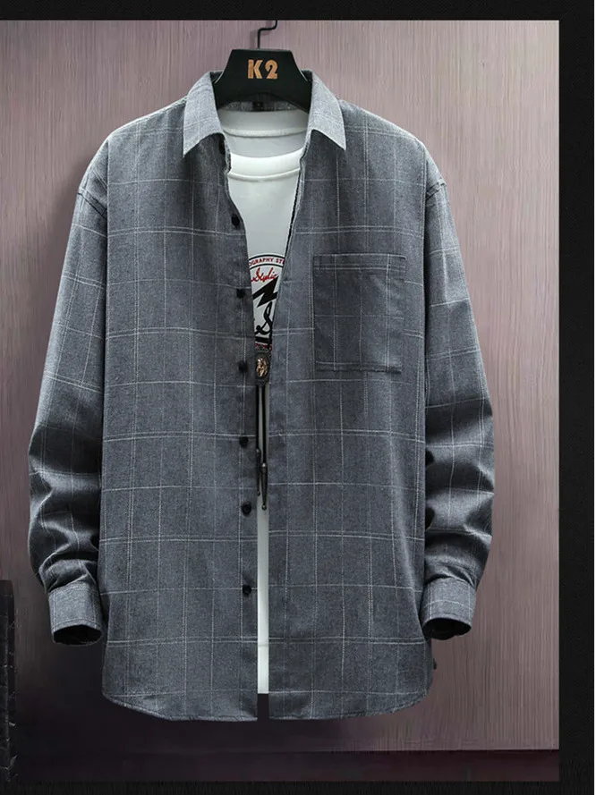 Loose Casual Plaid … - image