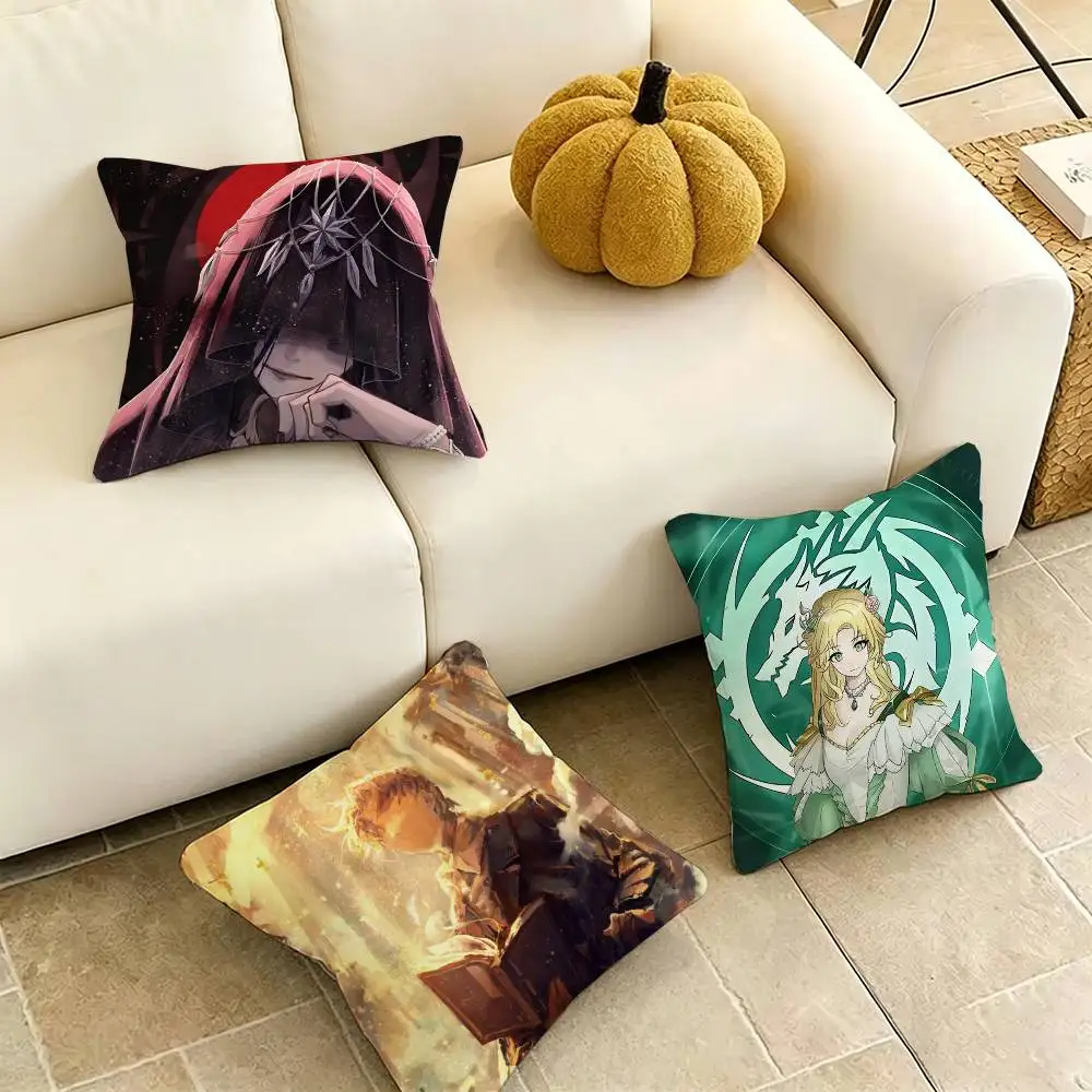 

Lord of the M-Mysteries Pillow Case Square Double-Sided Sofa Cushion Cover Bedroom Bedside Pillow Gift